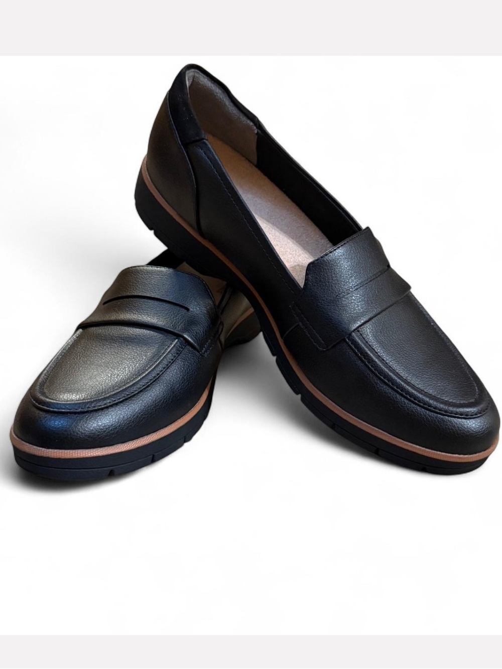 Dr. Scholl's Nice Day Black loafers size 9.5 US